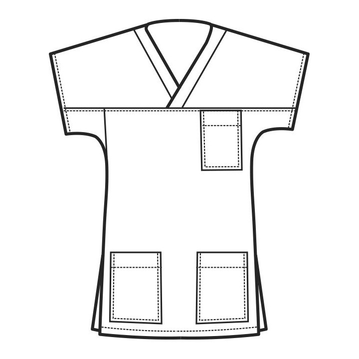 Casacca Collo a V