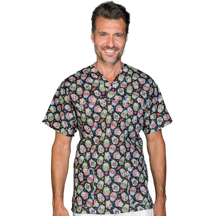 Casacca Collo a V con inserto