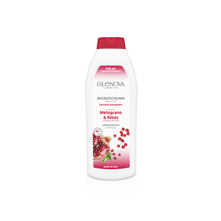 Bagnoschiuma Melograno e Ribes 750 ml | SL Beauty
