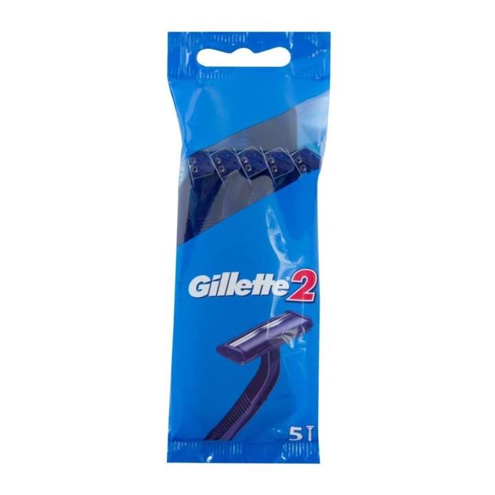 Rasoio Gillette 2 Usa e Getta 5 Pezzi | SL Beauty