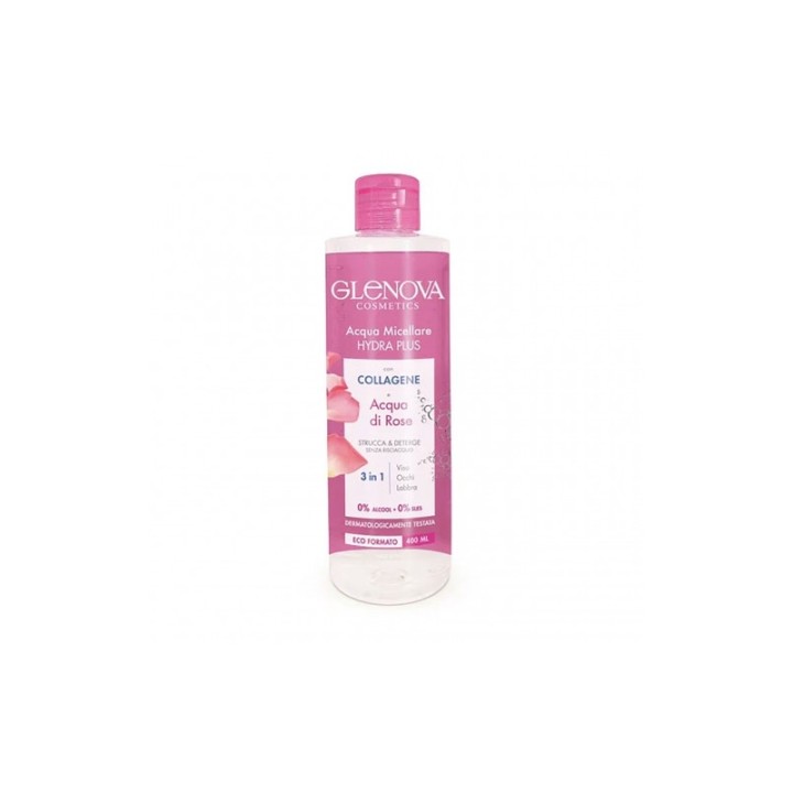 Acqua Micellare Hydra Plus Collagene e Acqua di Rose 400 ml | SL Beauty