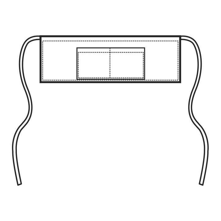 Grembiule Livingston cm 70x23
