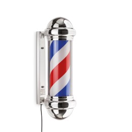 Insegna Luminosa da Barbiere a Palo Rotante | SL Beauty