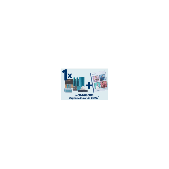 Kit Monoart 100% con agenda omaggio - Blu Laguna