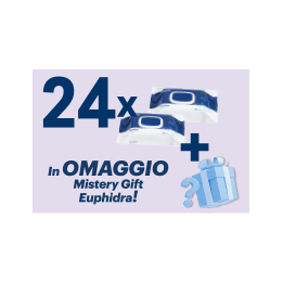 Promo Pack Sanifizer Wipes con Mistery Gift Euphidra