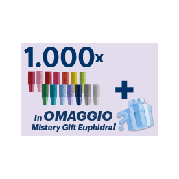 Promo Pack Bicchieri in plastica Monoart + Mistery Gift Euphidra