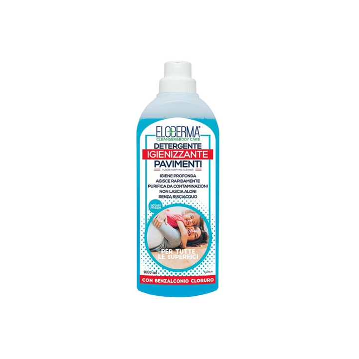 Eloberma Detergente Igienizzante Pavimenti Intense Fresh 1000 ml | SL Beauty