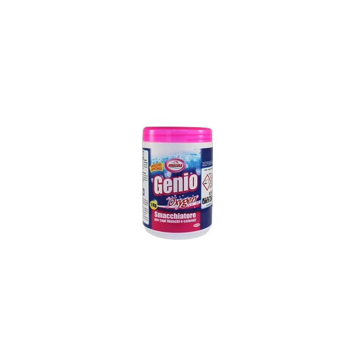 Genio Oxygen Smacchiatore Capi Bianchi e Colorati 1 Kg | SL Beauty
