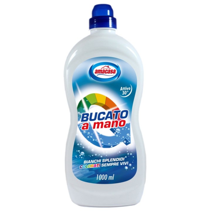 Amacasa Bucato a Mano Attivo 30° 1000 ml | SL Beauty