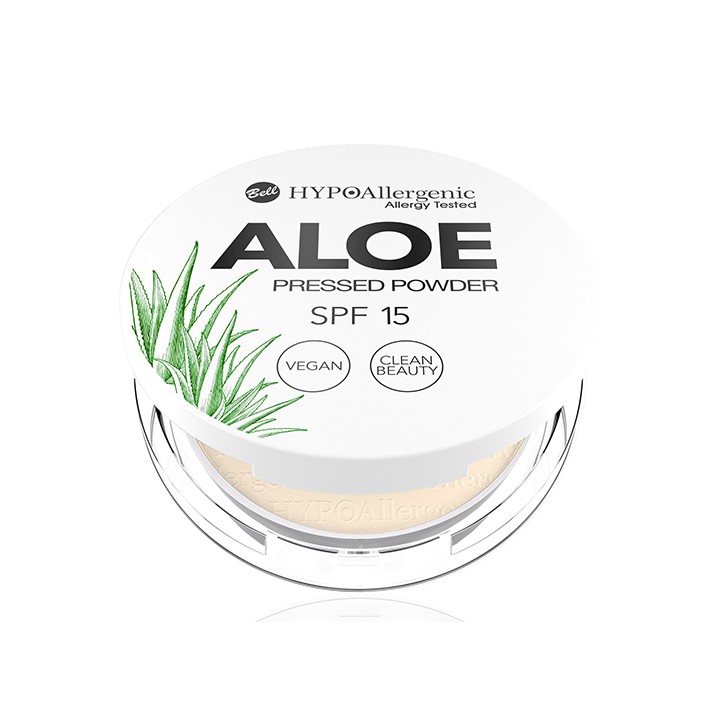 Cipria Compatta SPF15 Cream Aloe Vera | SL Beauty