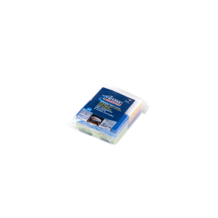 Spugne in Cellulosa Abrasiva Delicata 4 Pz | SL Beauty