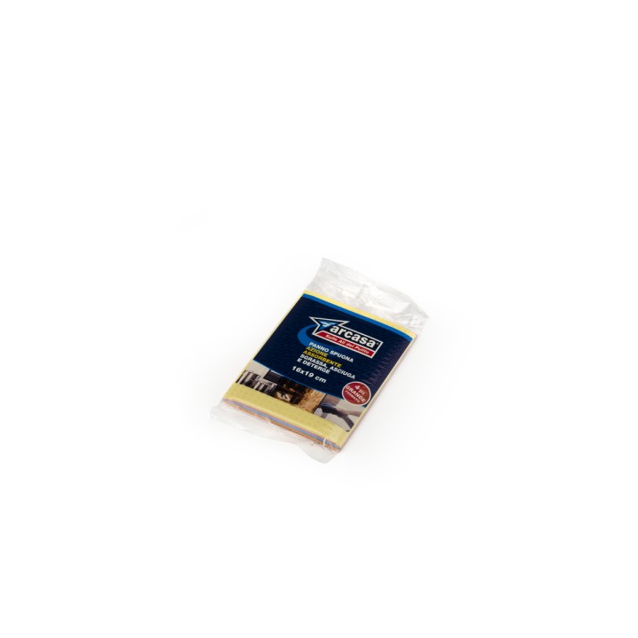 Panni Spugna Doppia Azione 16x19 cm 4 Pz | SL Beauty