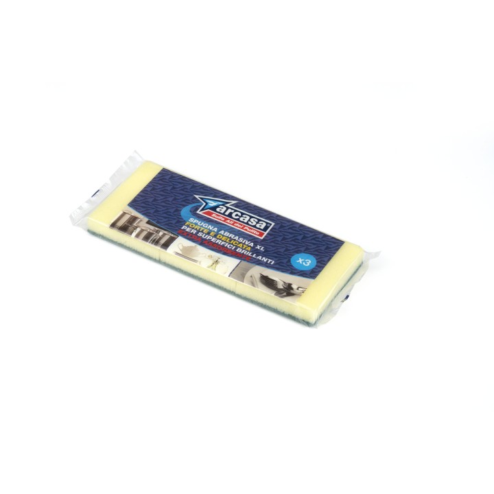 Spugna + Fibra Abrasiva XL 3 Pz | SL Beauty