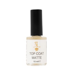 Top Coat Matte Opacizzante 15ml - Finish Vellutato | SL
