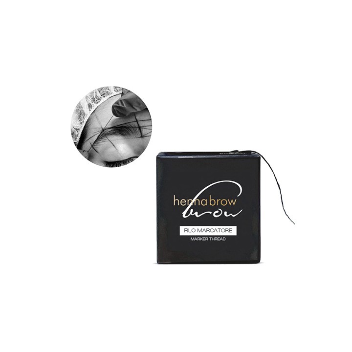 Filo Marcatore Henna Brow 10 mt - Nero