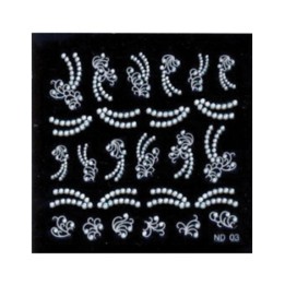Stickers 3D Figure Astratte - Nail Art Moderna | SL