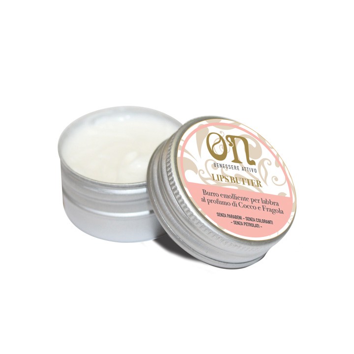 Burro Labbra Cocco Fragola 15ml - Idratante Intenso
