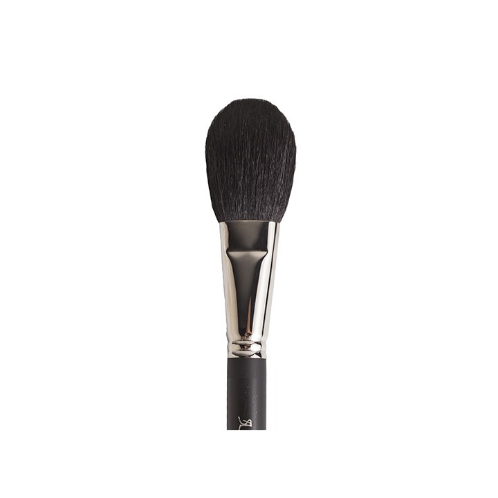 Pennello Cipria Tondo N.25 Pelo Naturale - Professionale