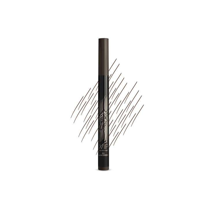 VIP Brow Perfect Liner Dark Brown - Pennarello Sopracciglia