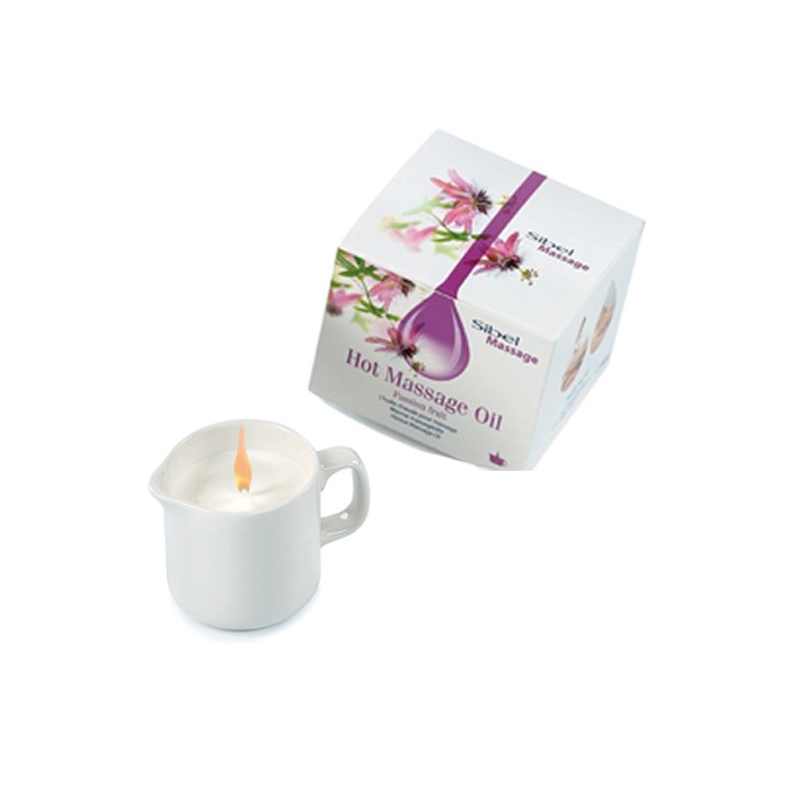 Candela Massaggio Frutto della Passione 80g Vegan