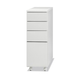 Cassettiera Beauty Bianca 4 Cassetti