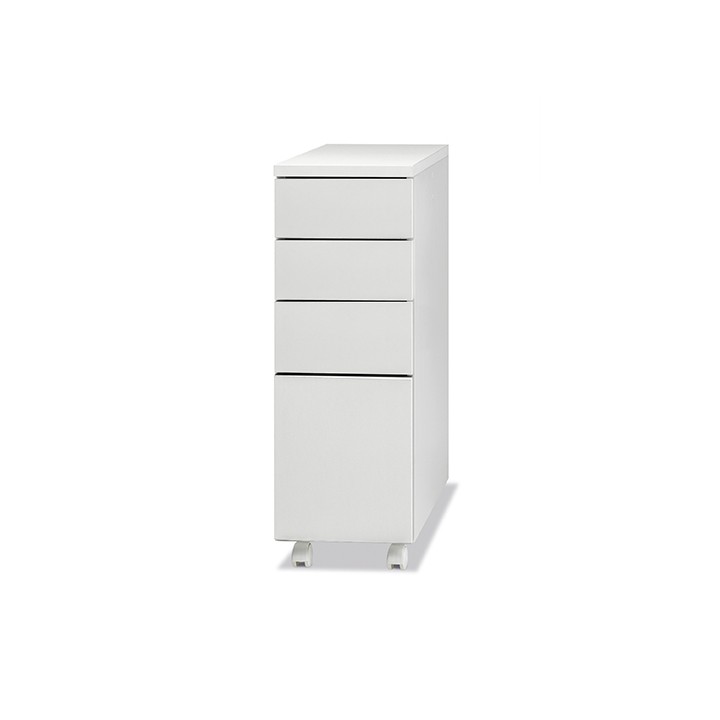 Cassettiera Beauty Bianca 4 Cassetti