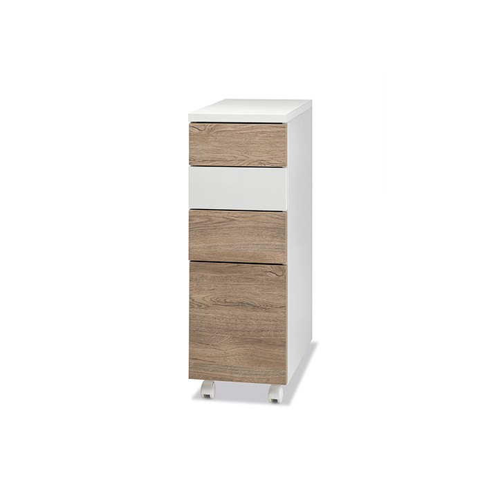 Cassettiera Beauty Rovere 4 Cassetti