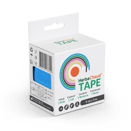 Kinesio Tape Blu 5x5m Bendaggio Elastico
