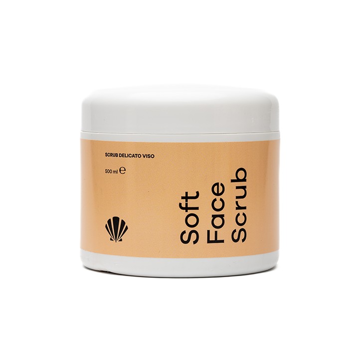 Scrub Delicato Viso 500ml Esfoliante Professionale