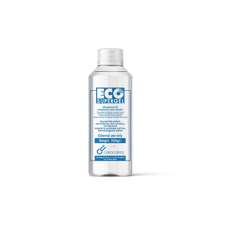 Gel Conduttore Incolore 1000ml per Ultrasuoni Laser