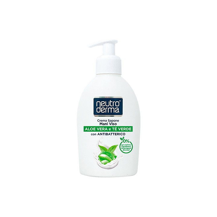 Crema Sapone Aloe Vera e Tè Verde 300ml - SL