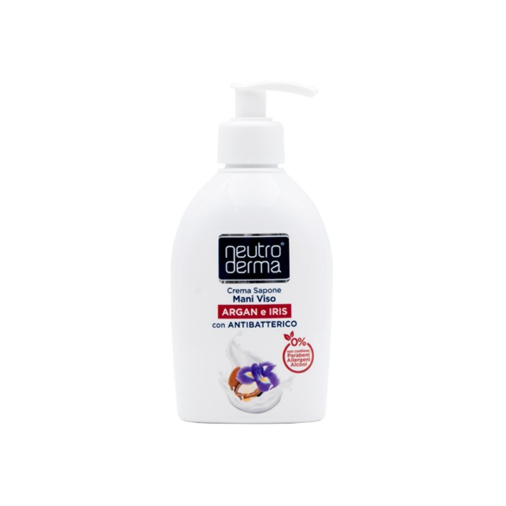 Crema Sapone Argan e Iris 300ml Mani Viso - SL