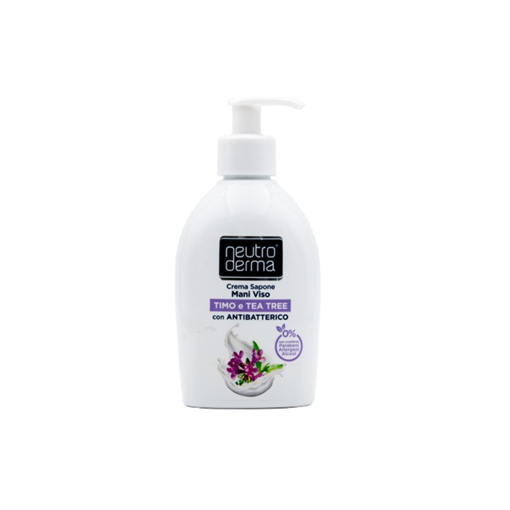 Crema Sapone Timo e Tea Tree 300ml - SL Beauty