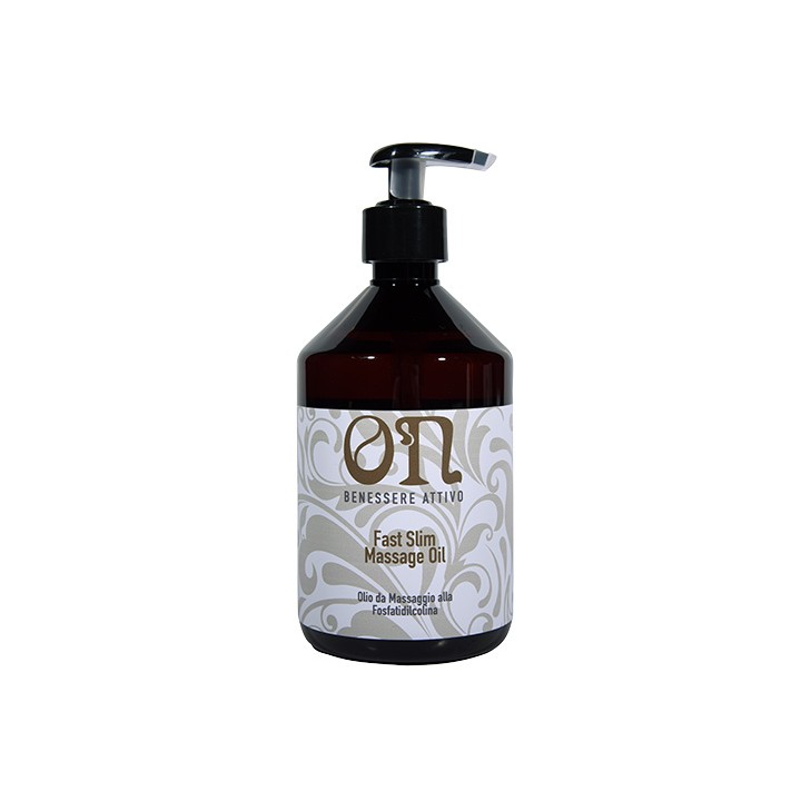 Fast Slim Massage Oil 500ml - Olio Anticellulite Pro