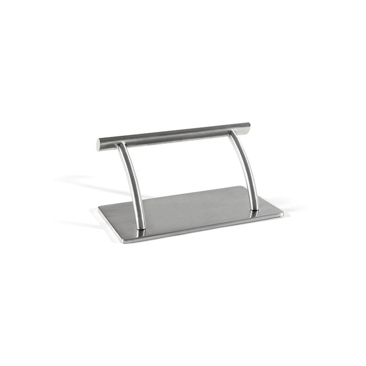 Poggiapiede Acciaio Inox per Pedicure Professionale