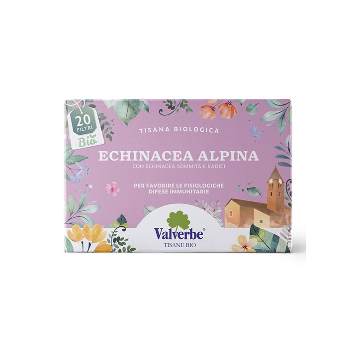 Tisana Bio Echinacea Alpina 20 Filtri | SL Beauty