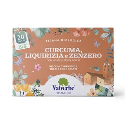 Tisana Bio Curcuma Liquirizia Zenzero | SL Beauty