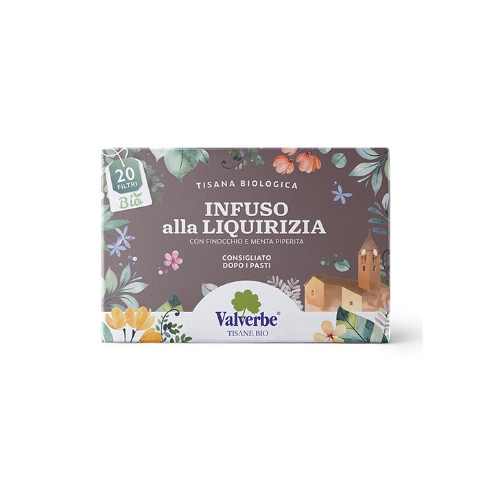 Tisana Bio Liquirizia 20 Filtri | Linea Digestiva