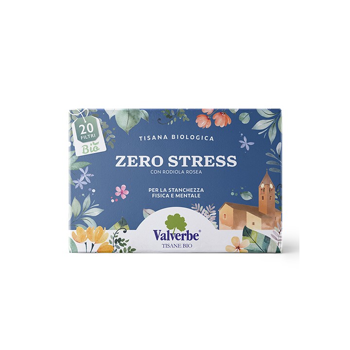 Tisana Bio Zero Stress 20 Filtri | Iperico e Melissa