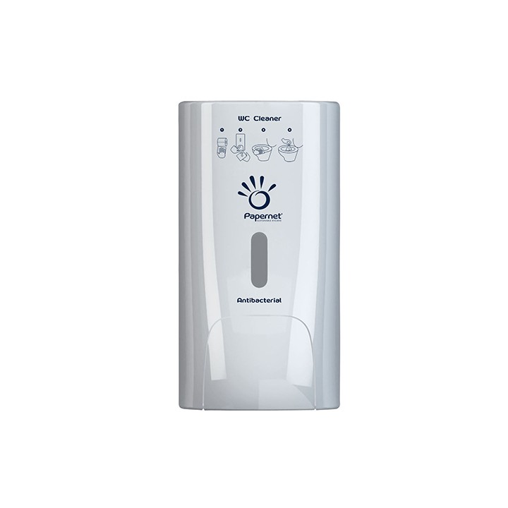 Dispenser Antibatterico Gel Detergente WC Bianco