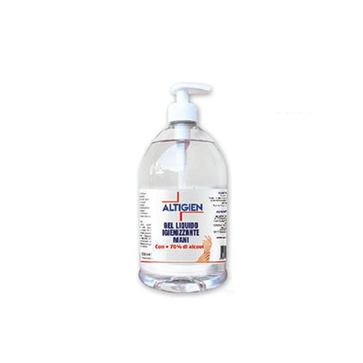 Gel Igienizzante Mani 70% con Dispenser 1L | SL Beauty