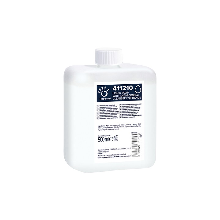 Sapone Antibatterico Cartuccia 500ml Salone
