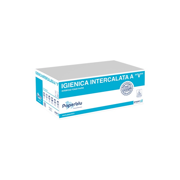 Carta Igienica Interfogliata 225 Fogli - 40 Cf