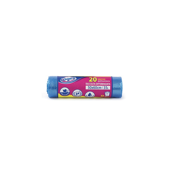 Sacchetti Azzurri 50x60 cm Rotolo - SL Beauty
