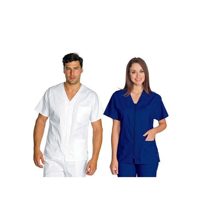 Casacca Milano Unisex Bianco Cotone - Divisa Salone