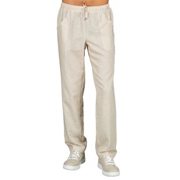 Pantalone Elastico Lino - Divisa Professionale Salone