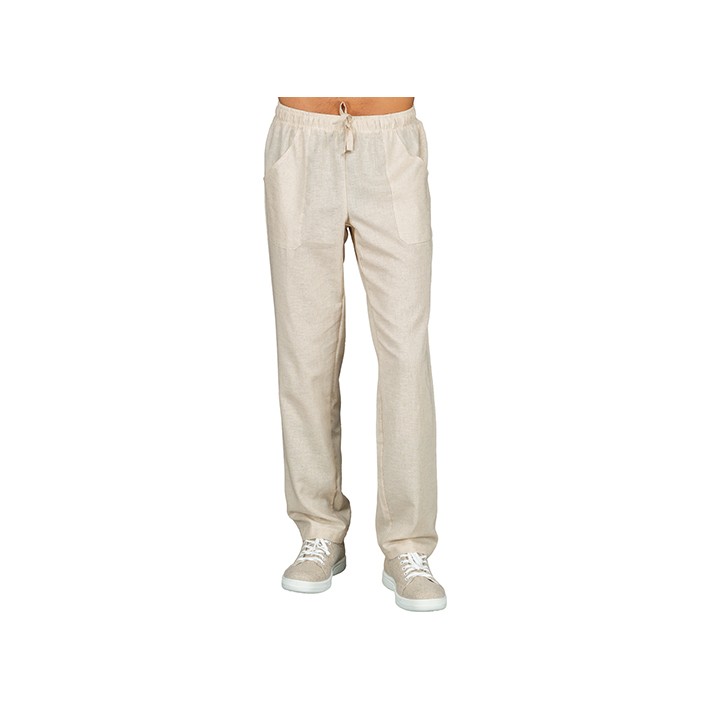 Pantalone Elastico Lino - Divisa Professionale Salone