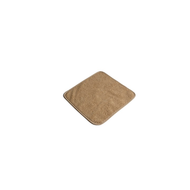Lavetta Spugna Cotone 30x30 cm Cammello