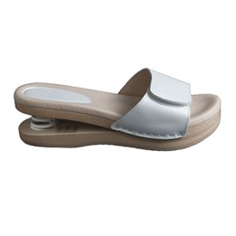 Zoccolo Aperto Bianco N°38 Pelle Vera | SL Beauty