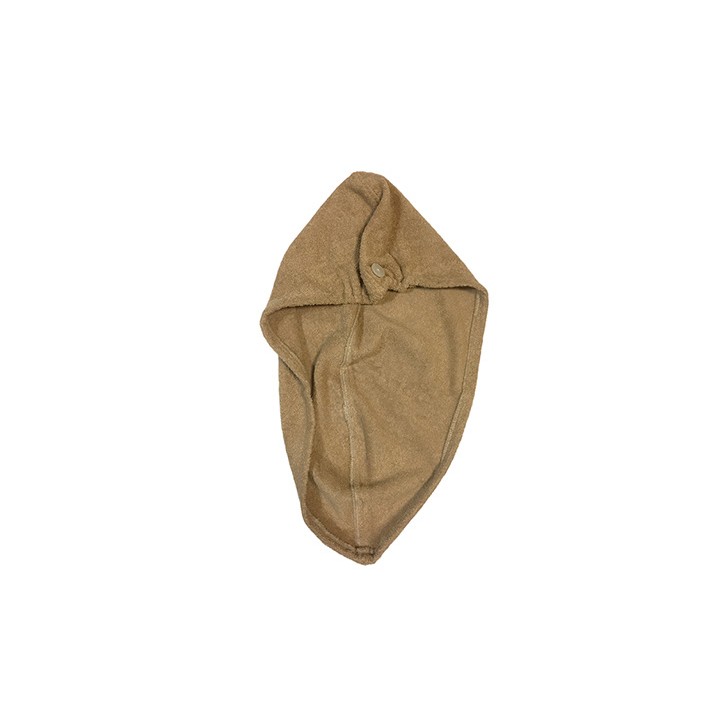 Turbante Spugna Cotone con Bottone ed Elastico